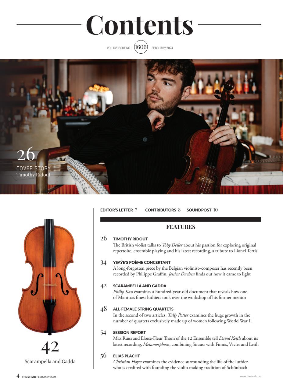 The Strad Preview Pages