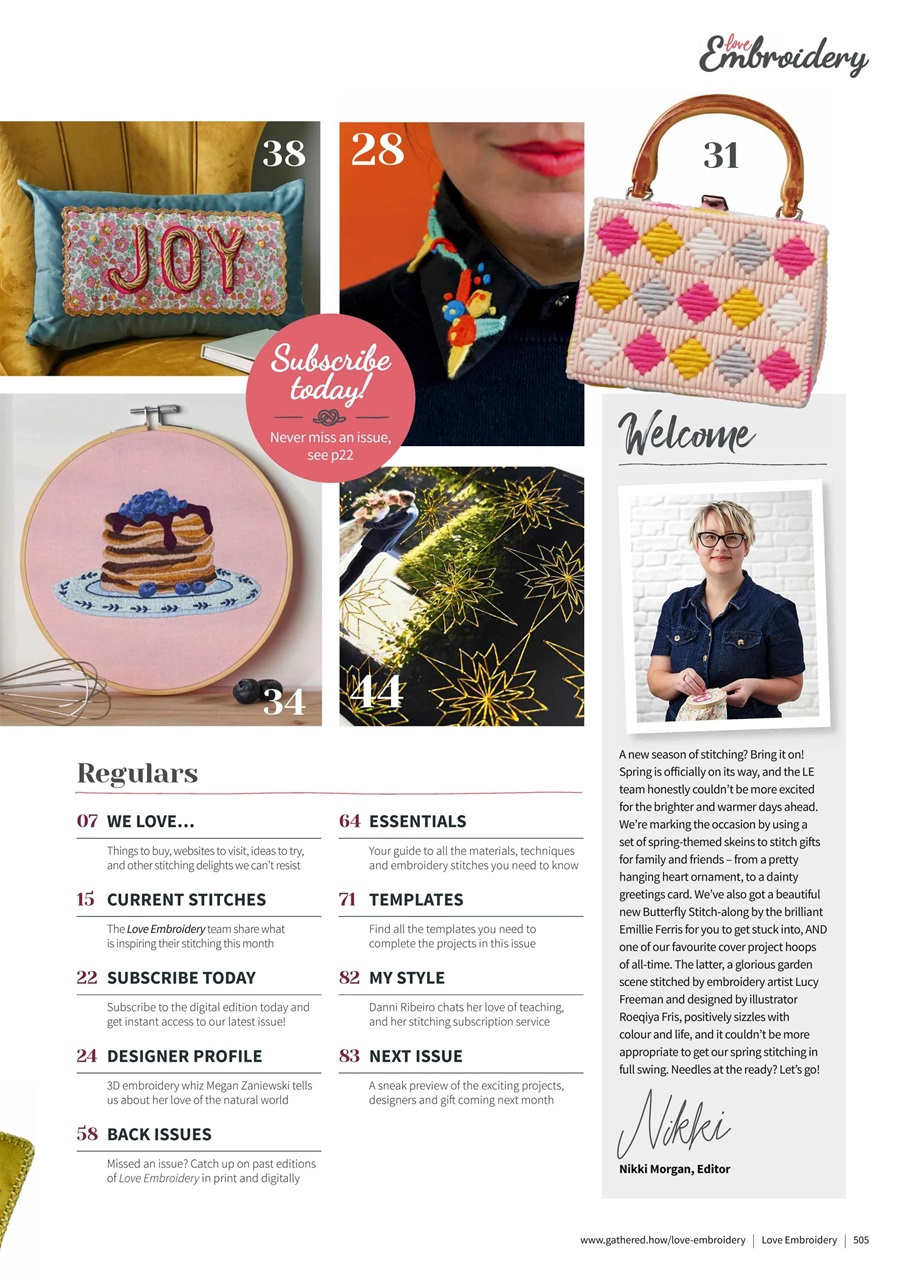 Love Embroidery Preview Pages