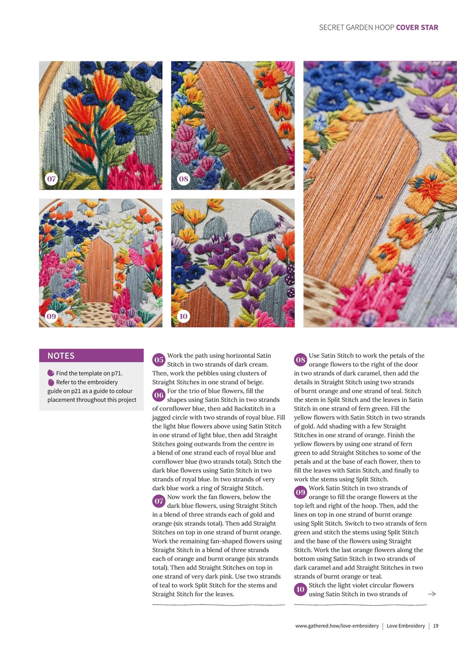 Love Embroidery Preview Pages