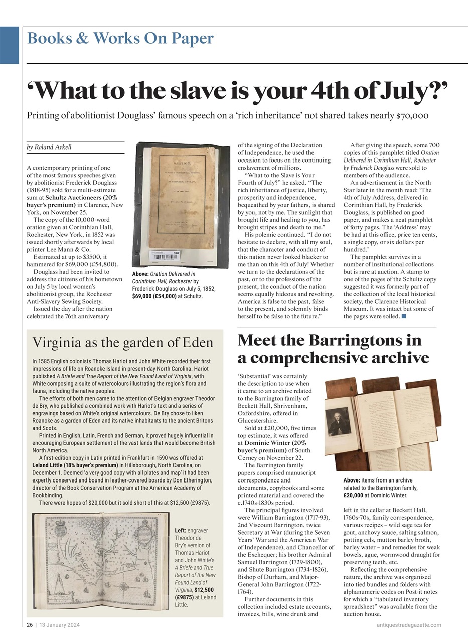 Antiques Trade Gazette Preview Pages