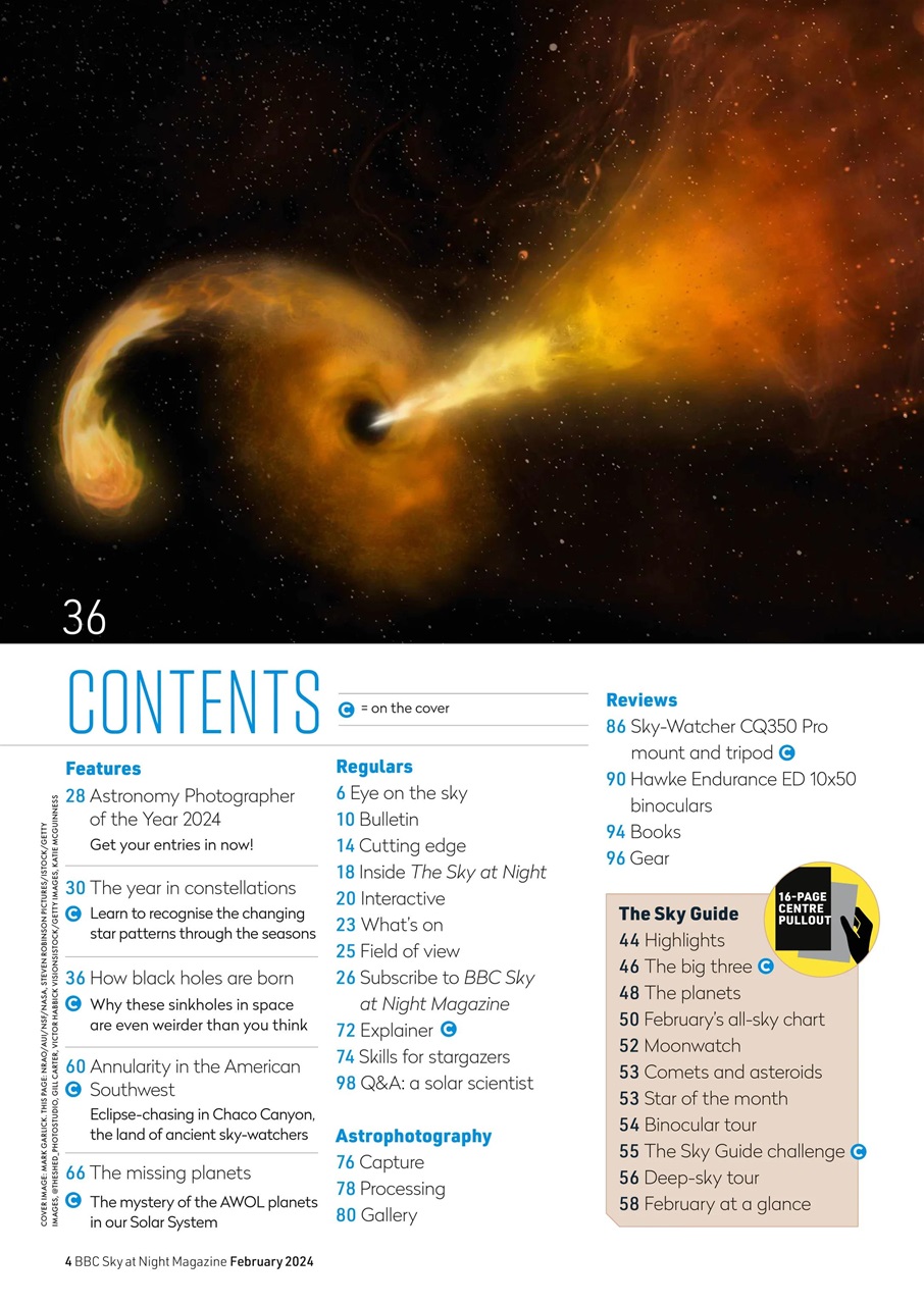 BBC Sky at Night Magazine Preview Pages