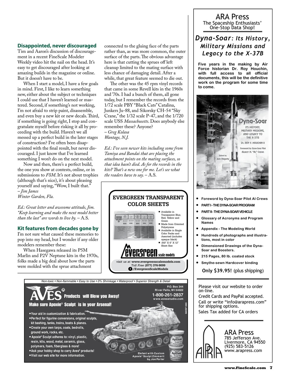 FineScale Modeler Preview Pages