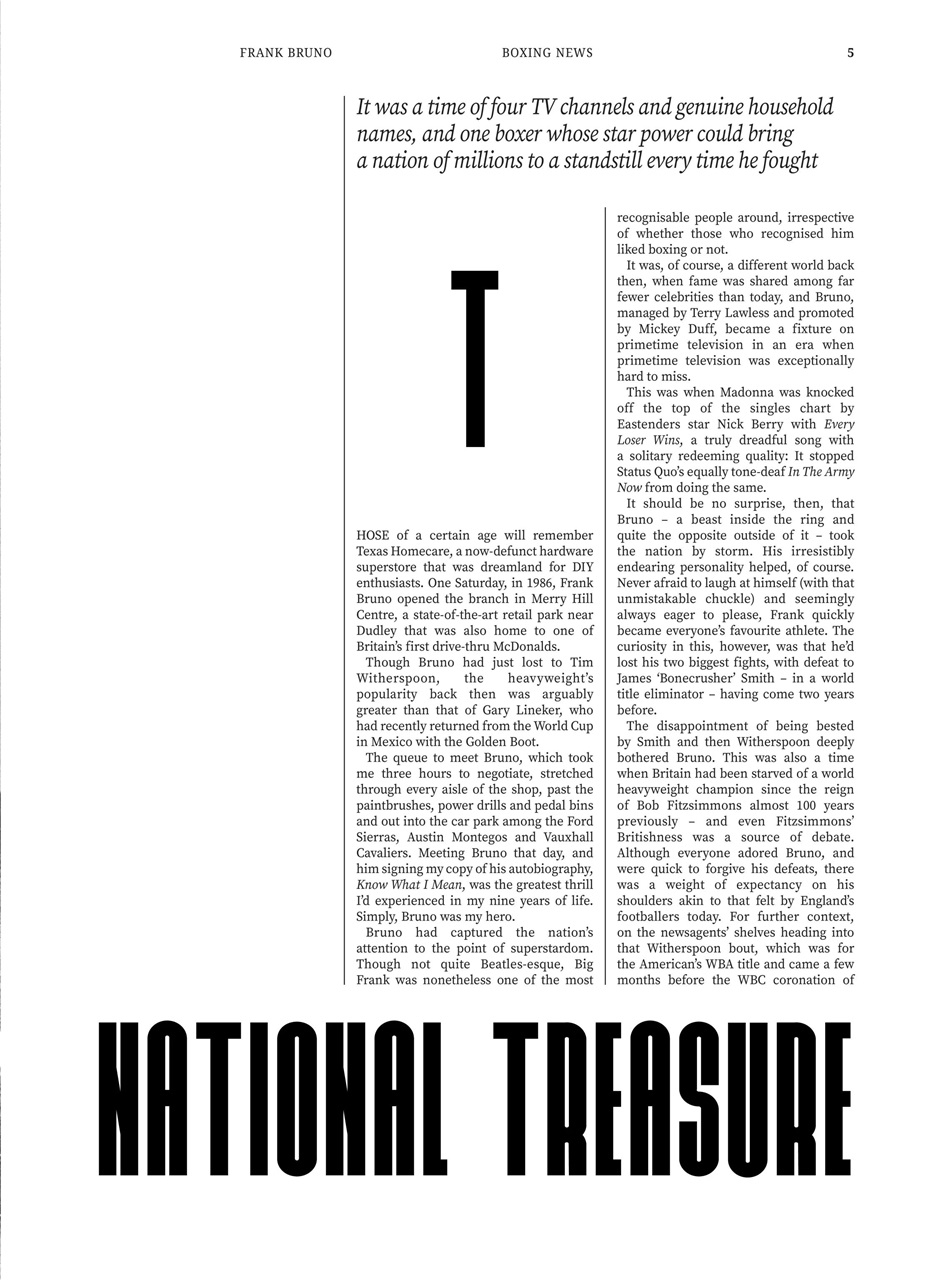 Boxing News Presents Preview Pages