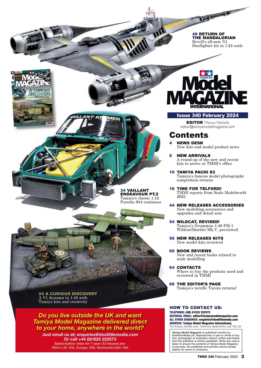 Tamiya Model Magazine Preview Pages