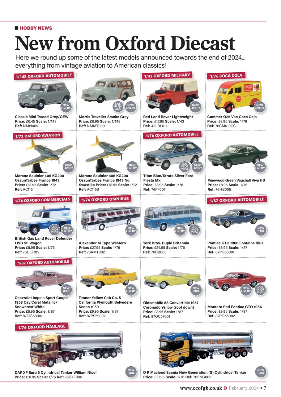 Collectors Gazette Preview Pages