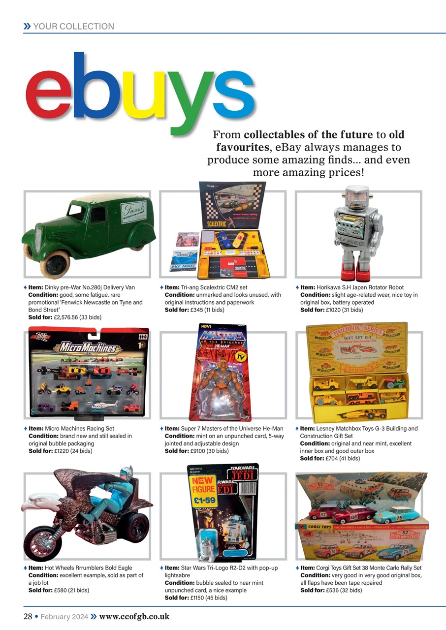 Collectors Gazette Preview Pages