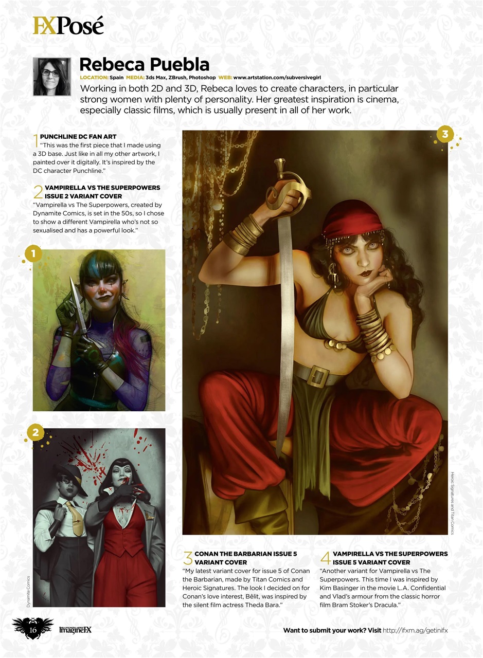 ImagineFX Preview Pages