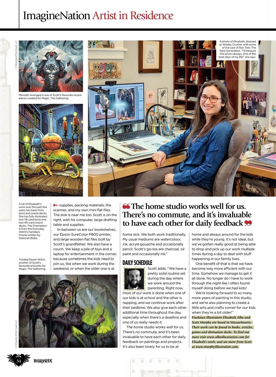 ImagineFX Preview Pages