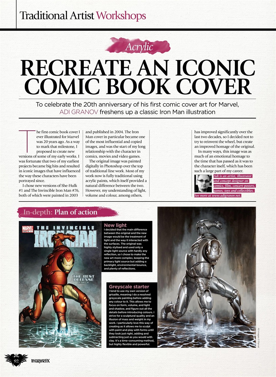 ImagineFX Preview Pages