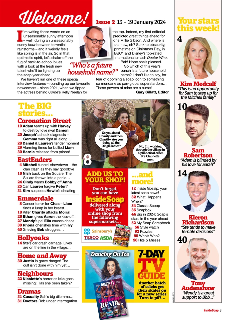 Inside Soap Preview Pages