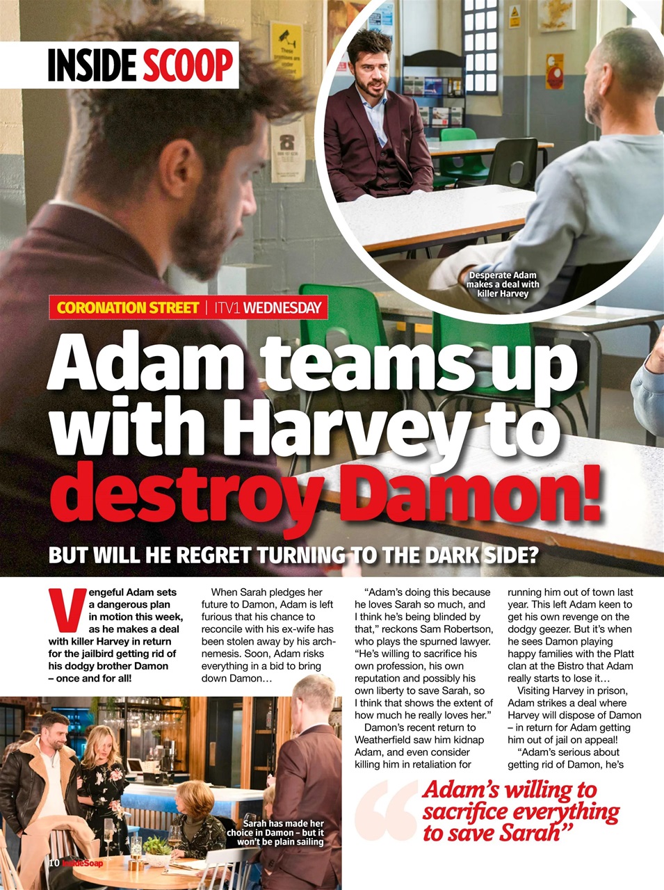 Inside Soap Preview Pages