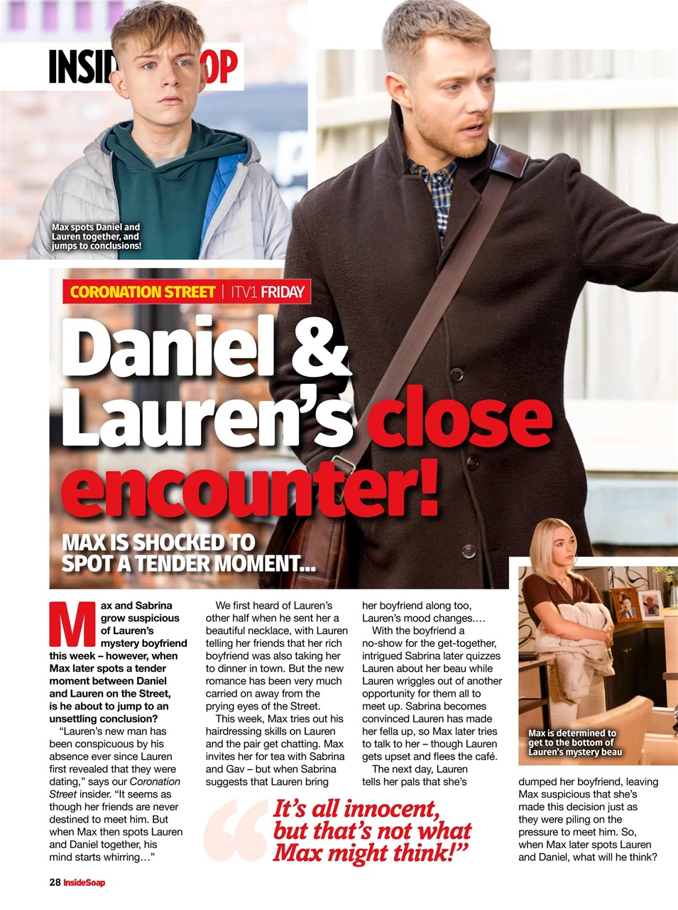 Inside Soap Preview Pages