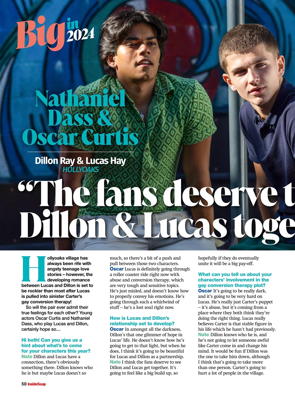 Inside Soap Preview Pages