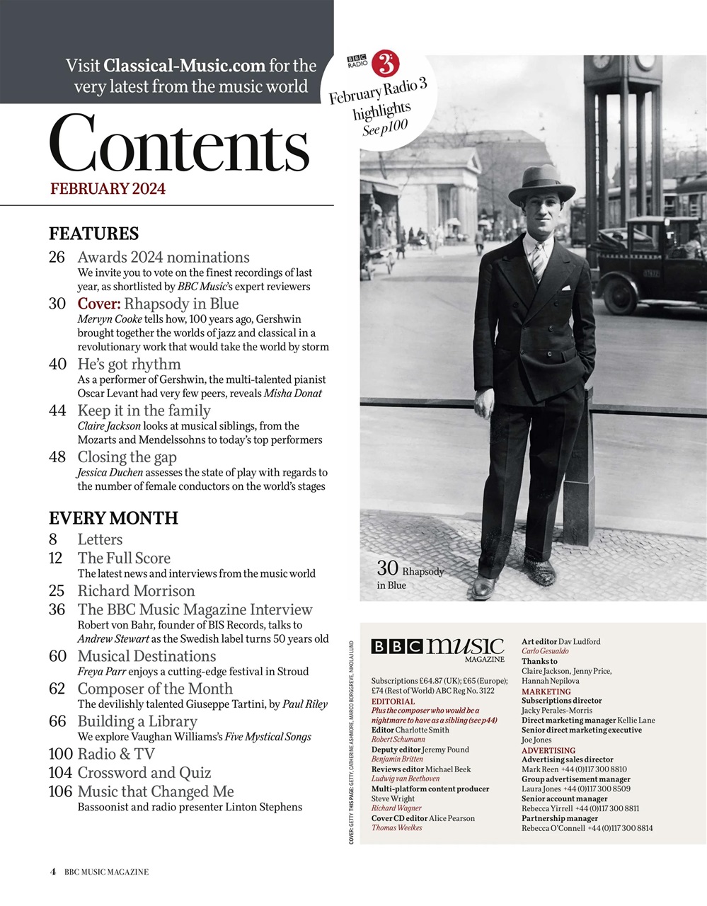 BBC Music Magazine Preview Pages