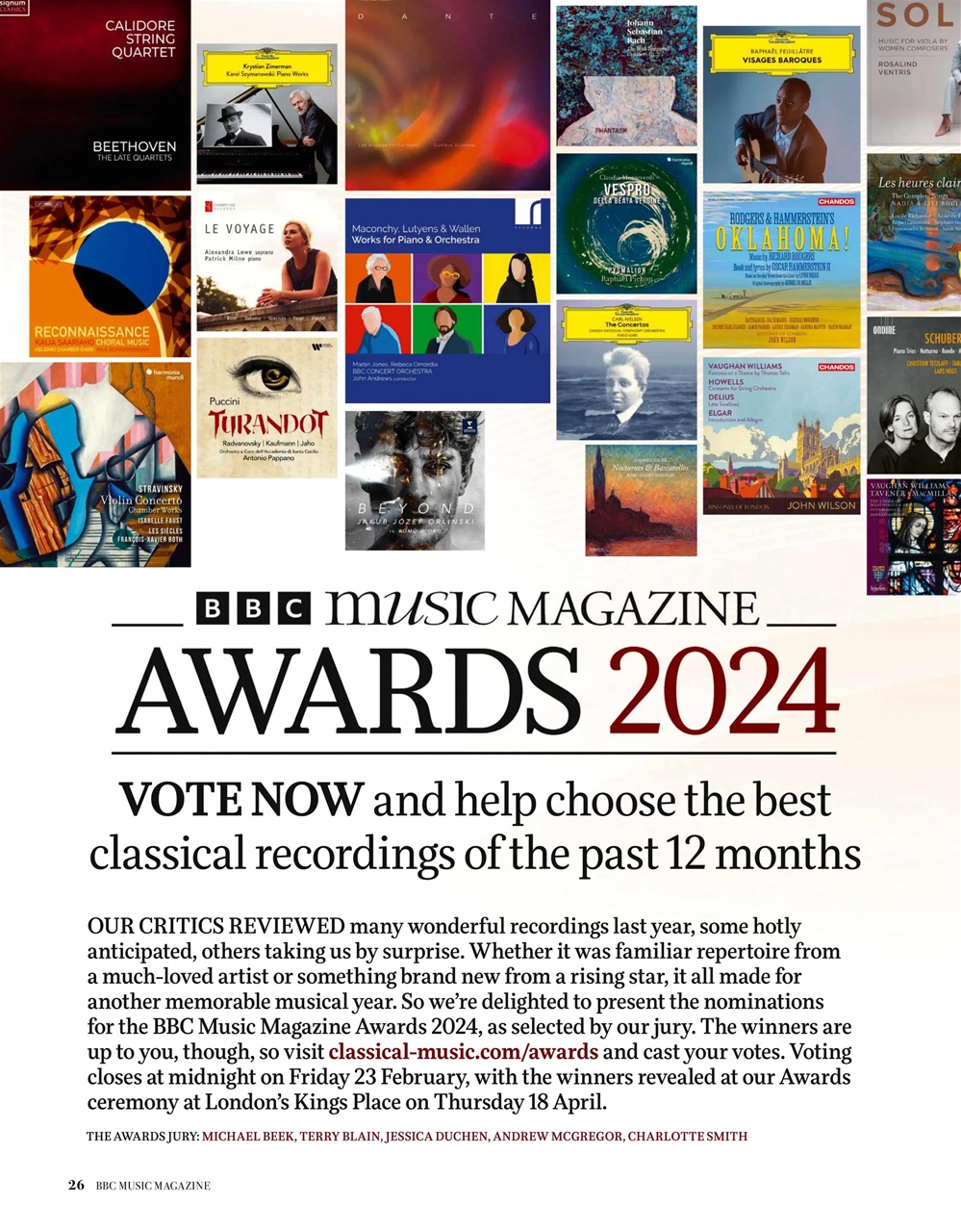 BBC Music Magazine Preview Pages