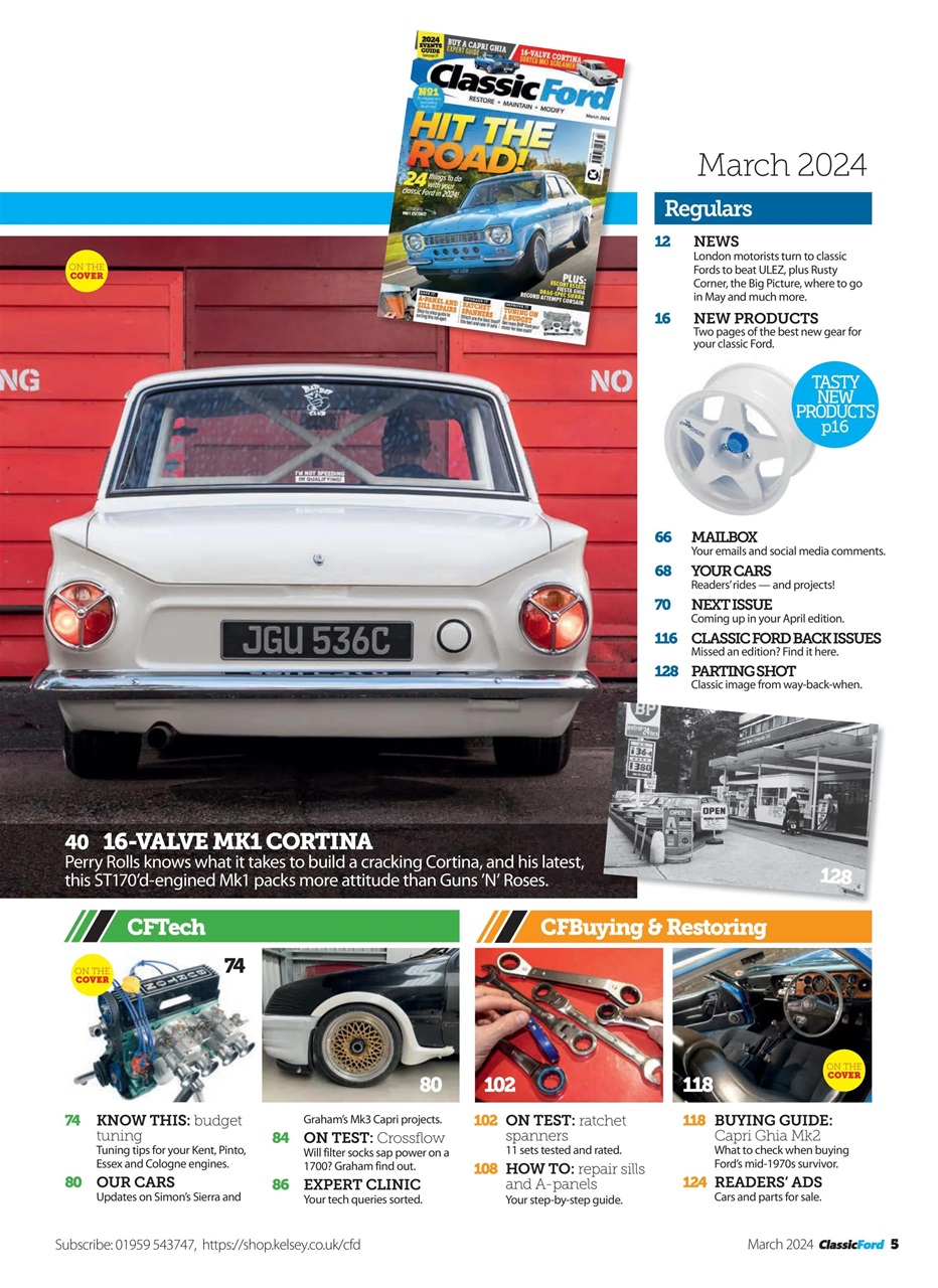 Classic Ford Preview Pages