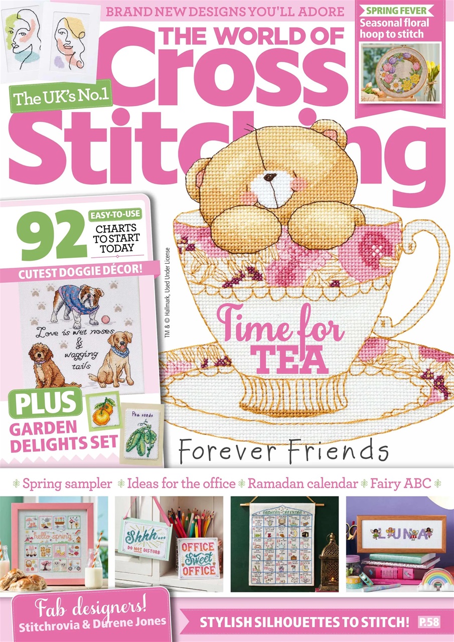 The World of Cross Stitching Preview Pages