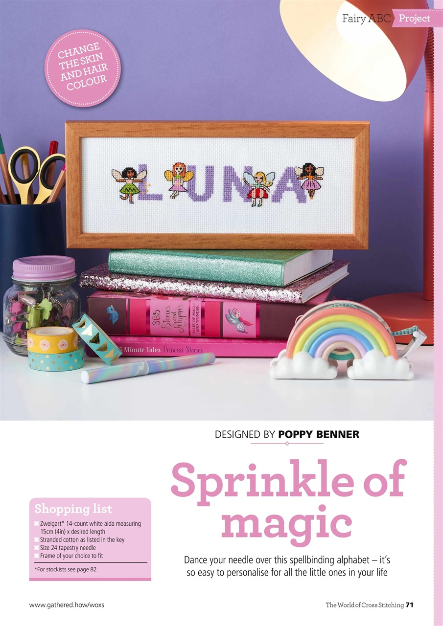 The World of Cross Stitching Preview Pages