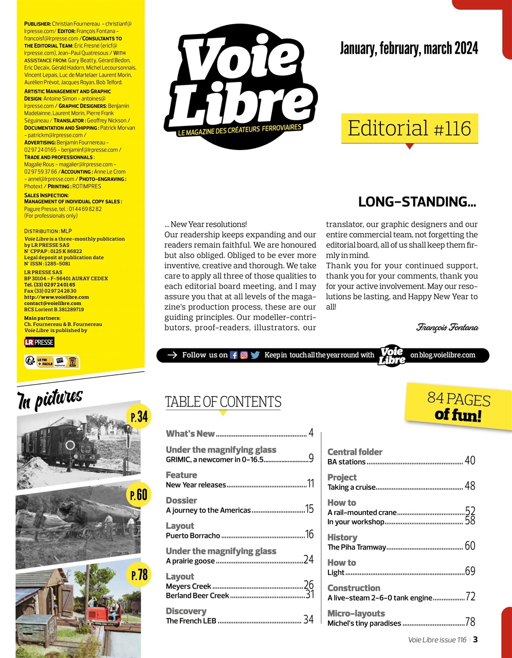 Voie Libre International Preview Pages