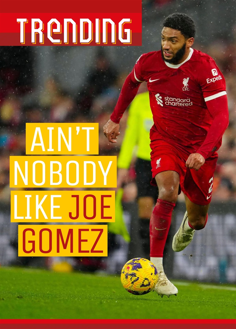 Liverpool FC Programmes Preview Pages
