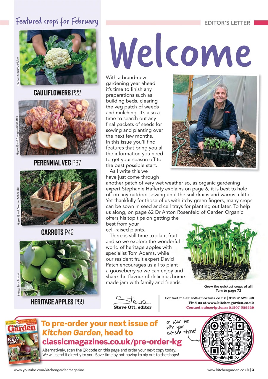 Kitchen Garden Magazine Preview Pages