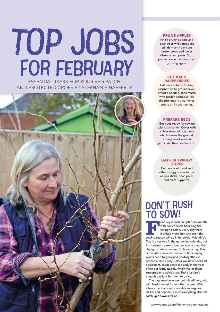 Kitchen Garden Magazine Preview Pages