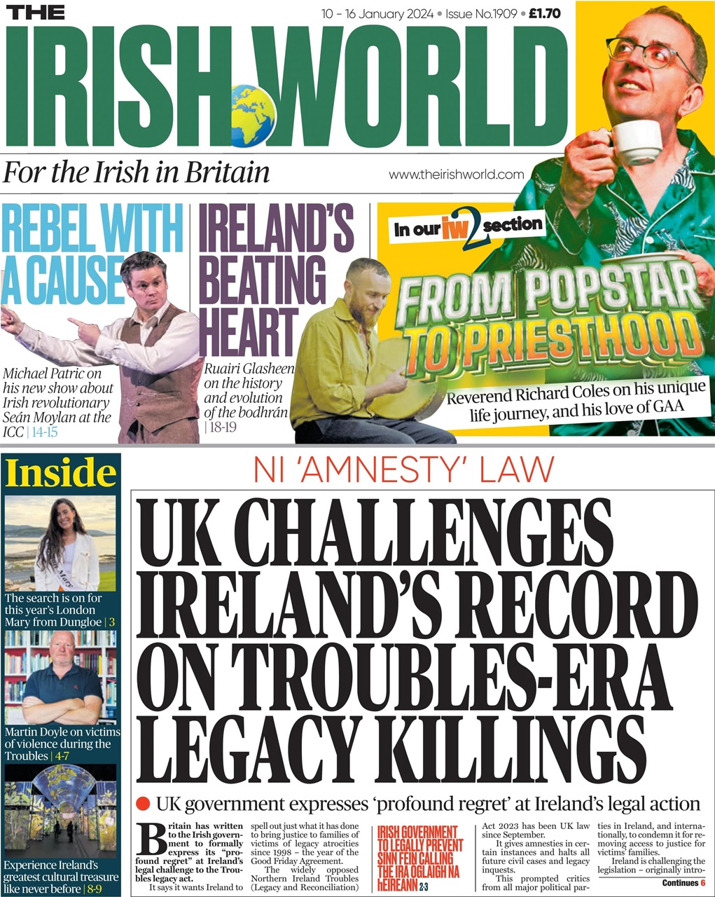 Irish World Preview Pages