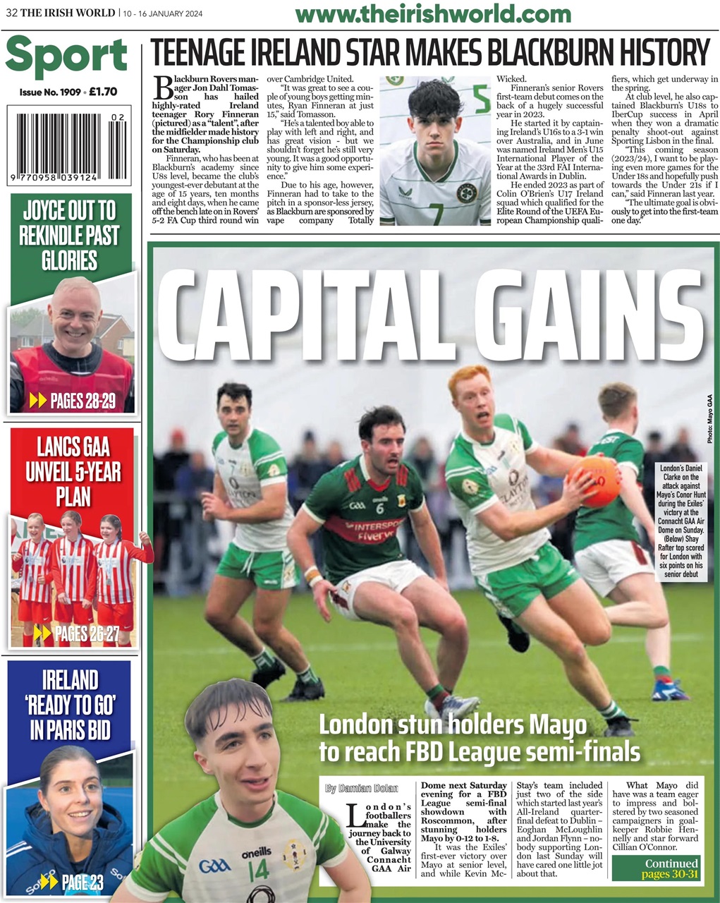 Irish World Preview Pages