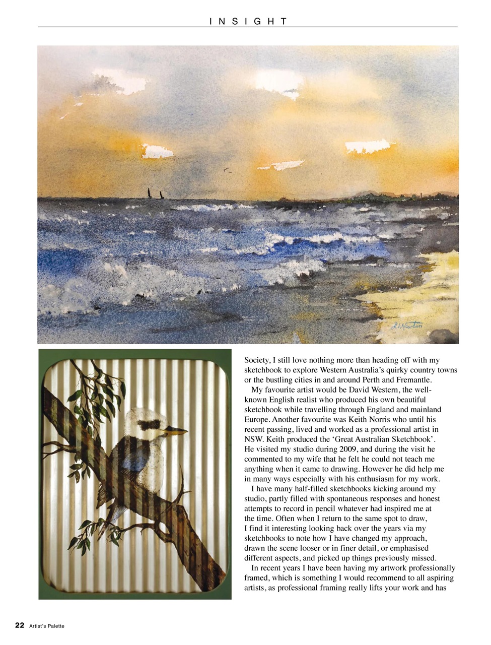 Artist's Palette Preview Pages