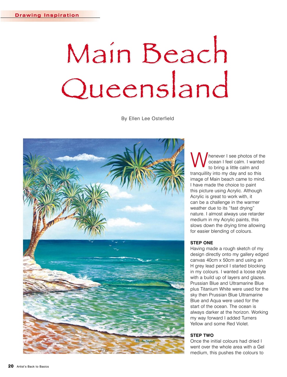 Artists Back to Basics Preview Pages