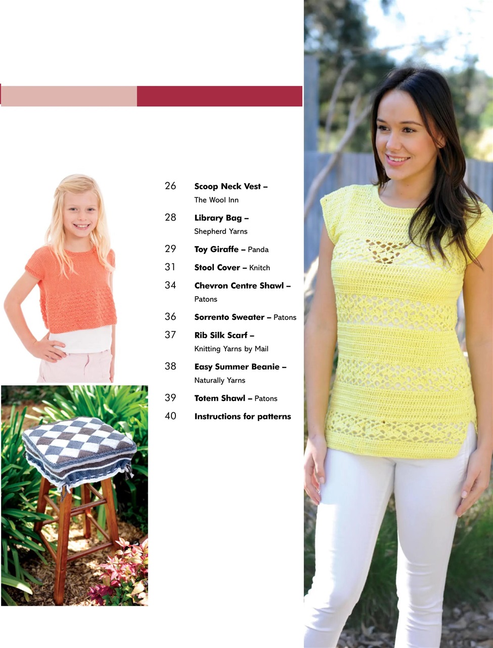 Australian Knitting Preview Pages