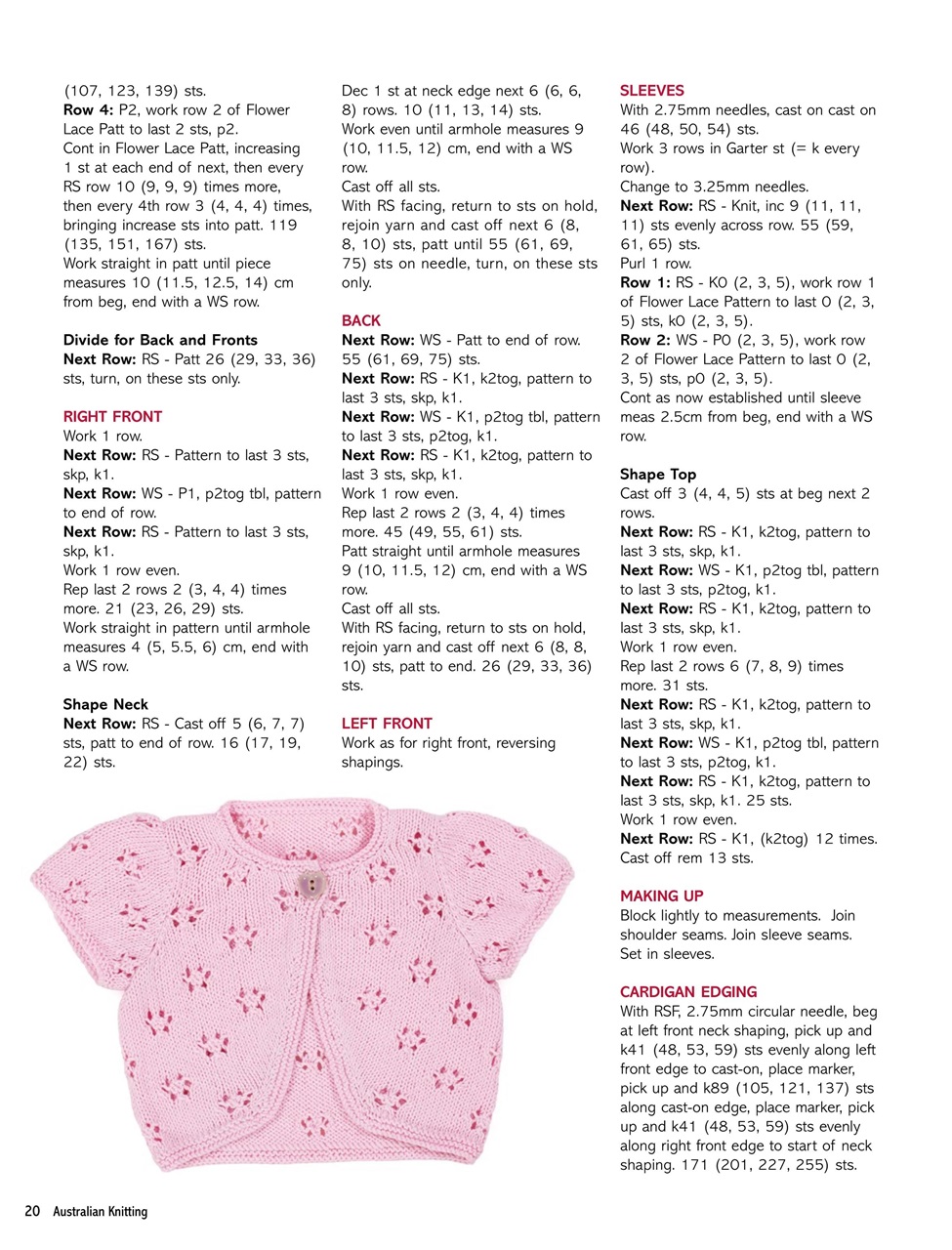 Australian Knitting Preview Pages