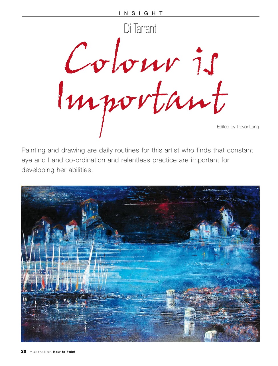 Australian How to Paint Preview Pages