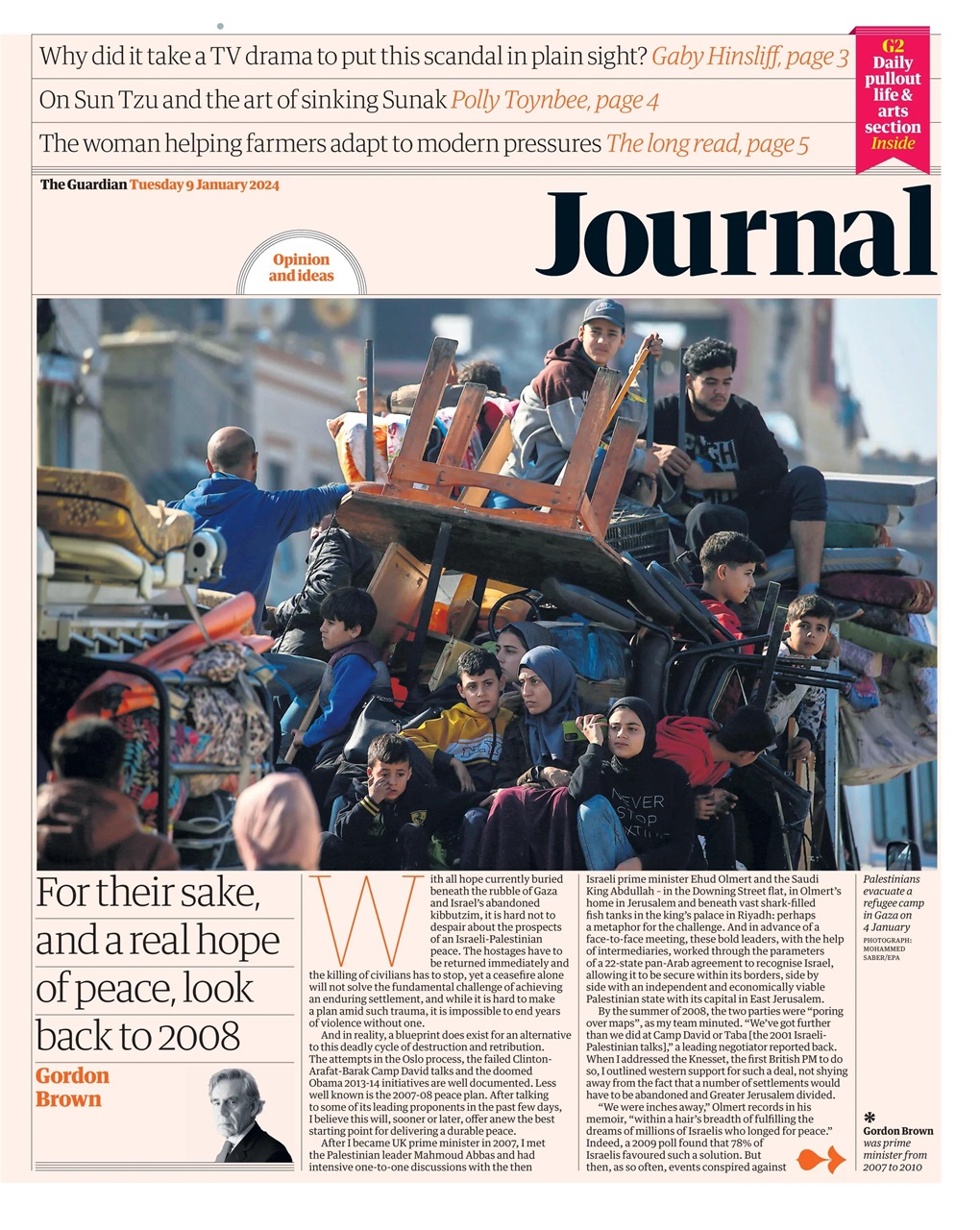 The Guardian Newspaper Preview Pages