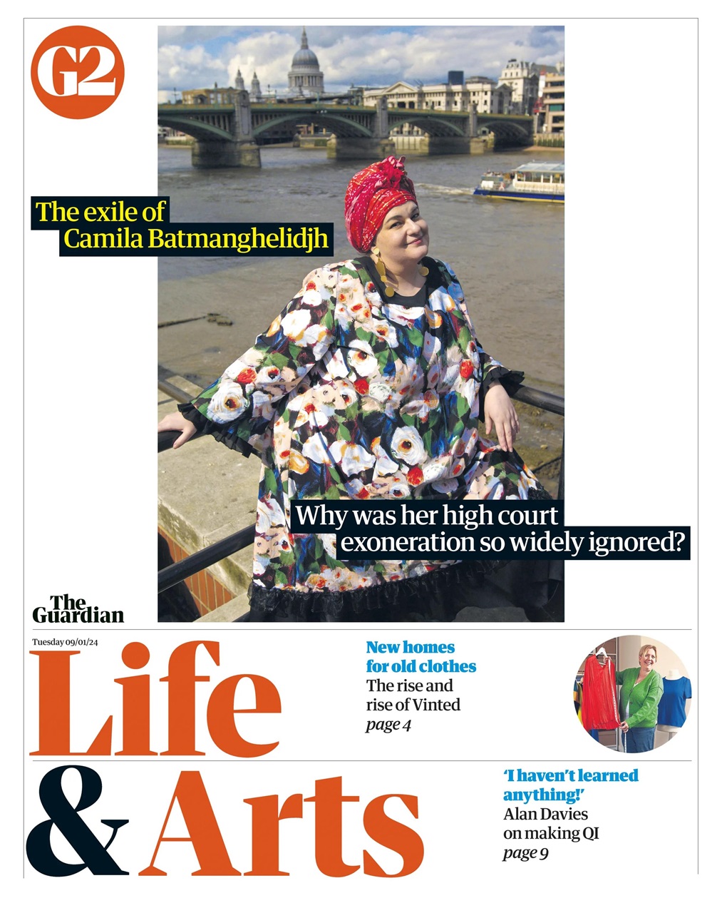 The Guardian Newspaper Preview Pages