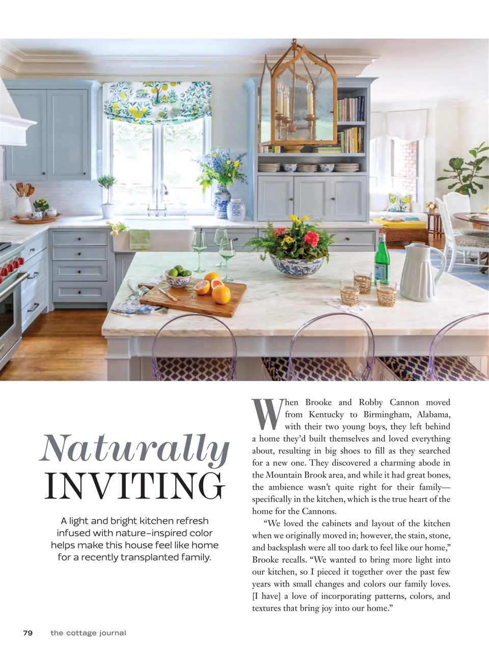 The Cottage Journal Preview Pages