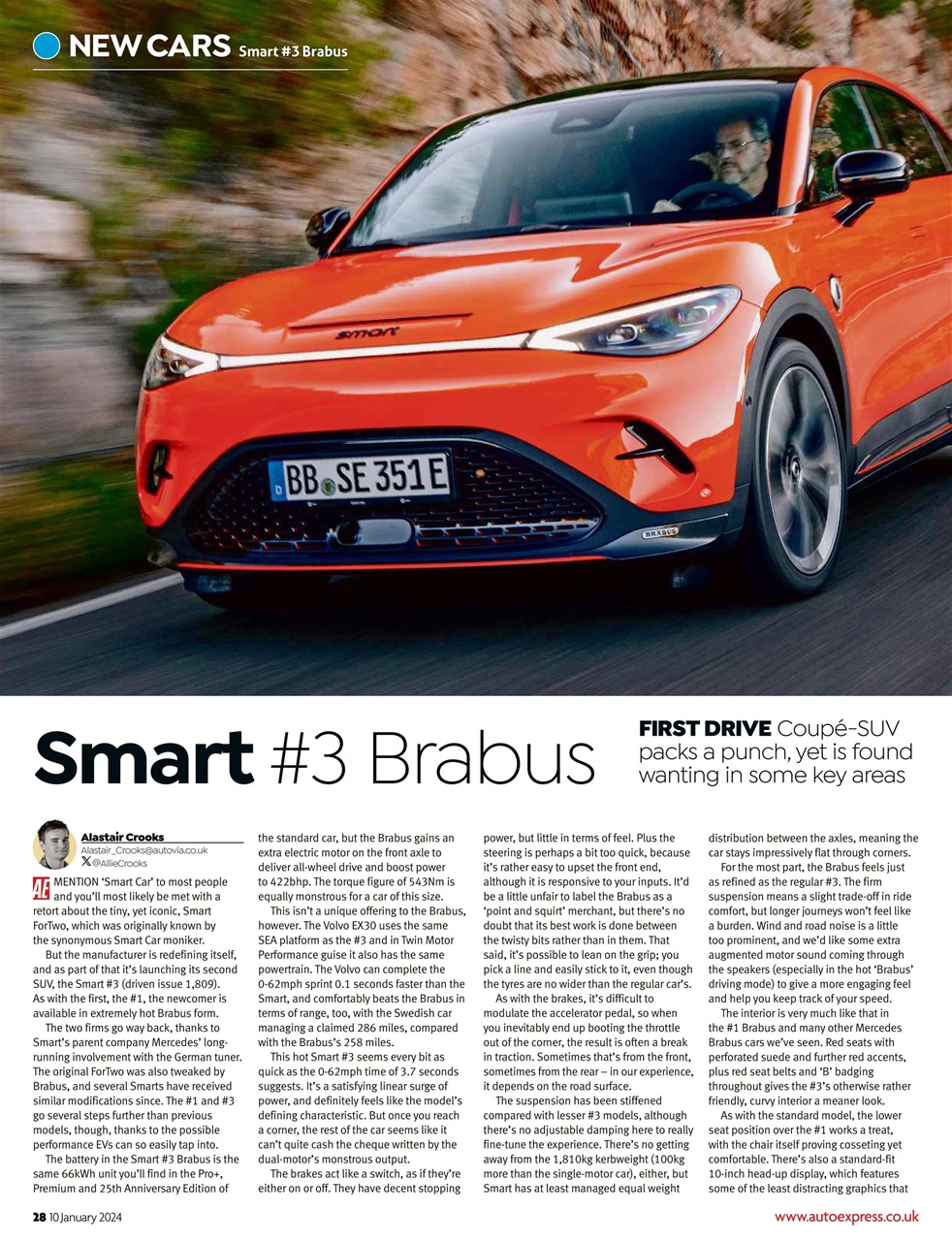 Auto Express Preview Pages