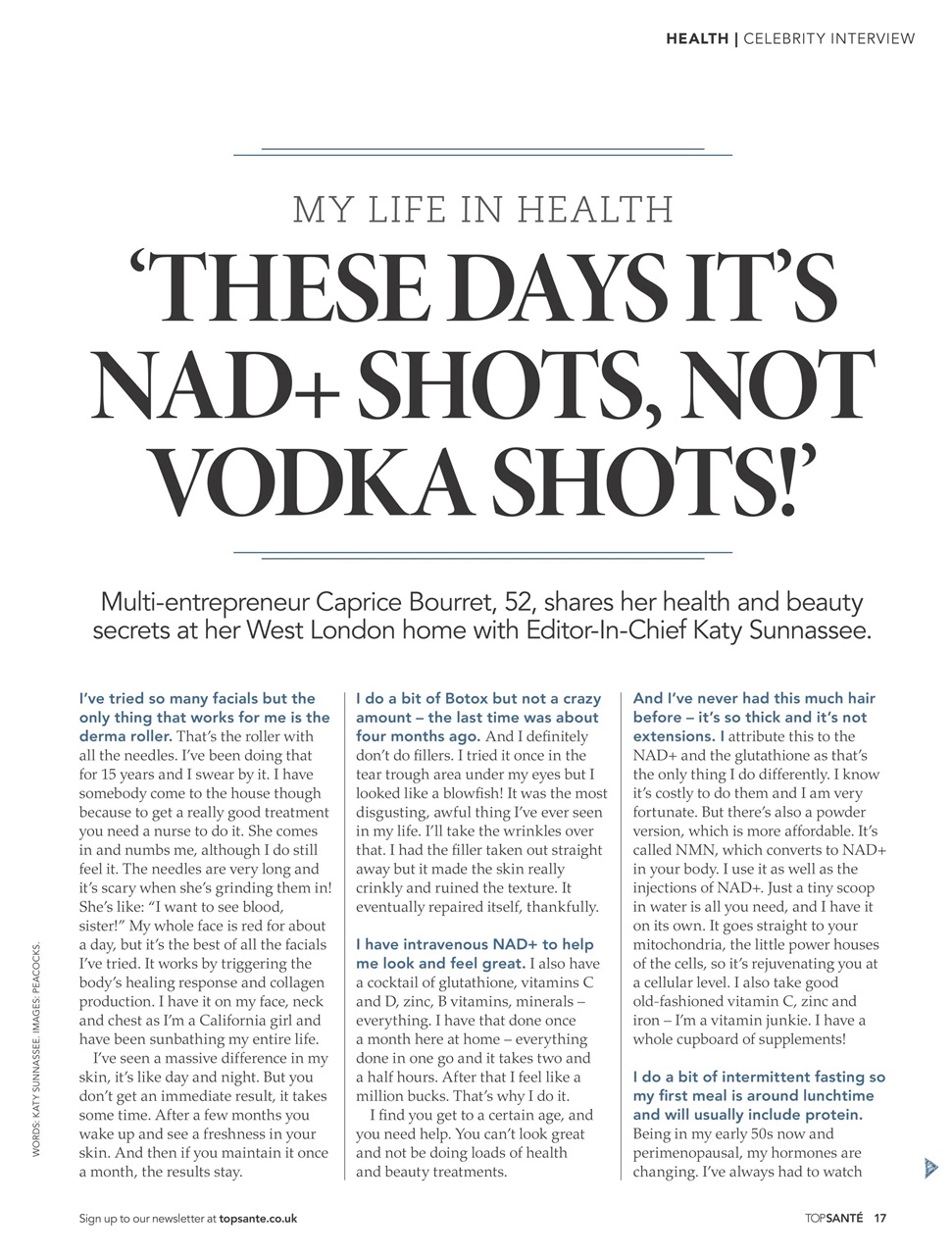 Top Sante Preview Pages