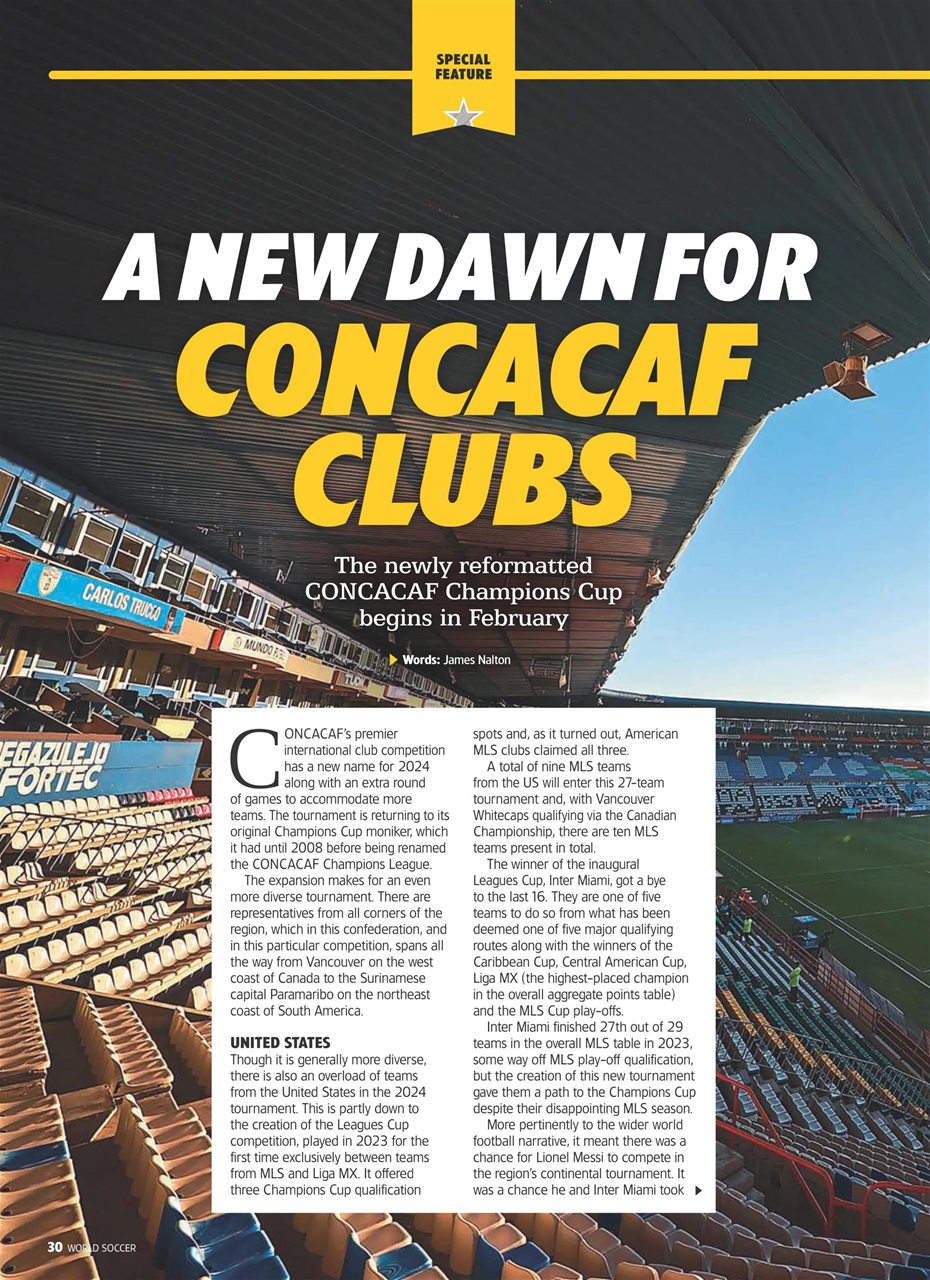 World Soccer Preview Pages