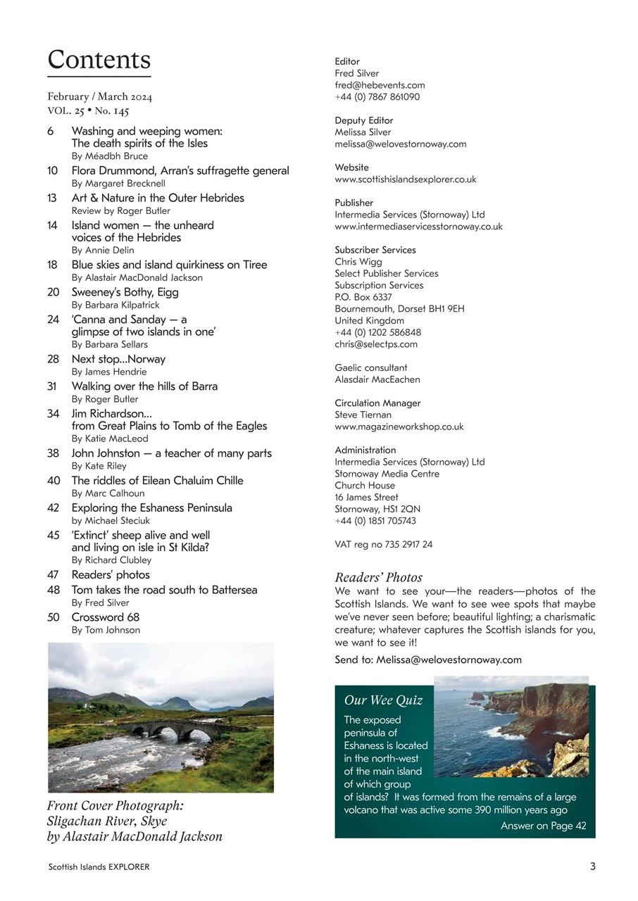 Scottish Islands Explorer Preview Pages