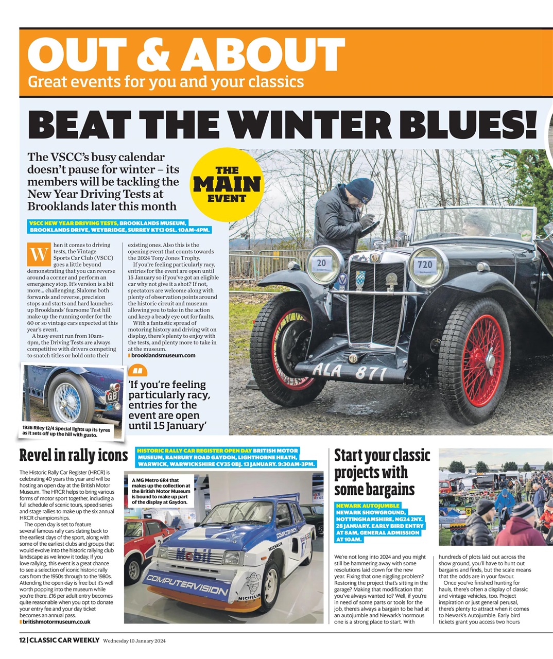 Classic Car Weekly Preview Pages