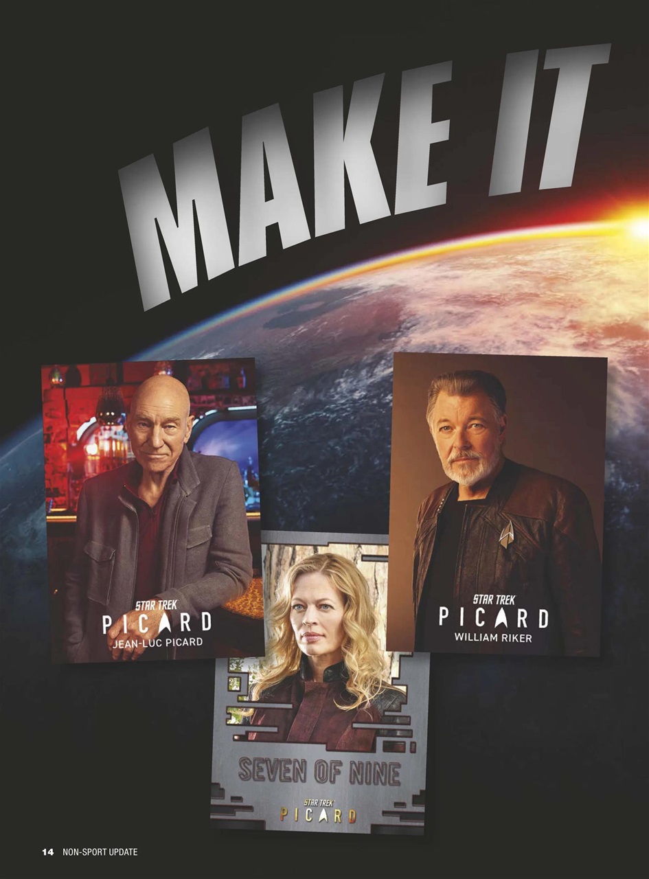 Non-Sport Update Magazine Preview Pages