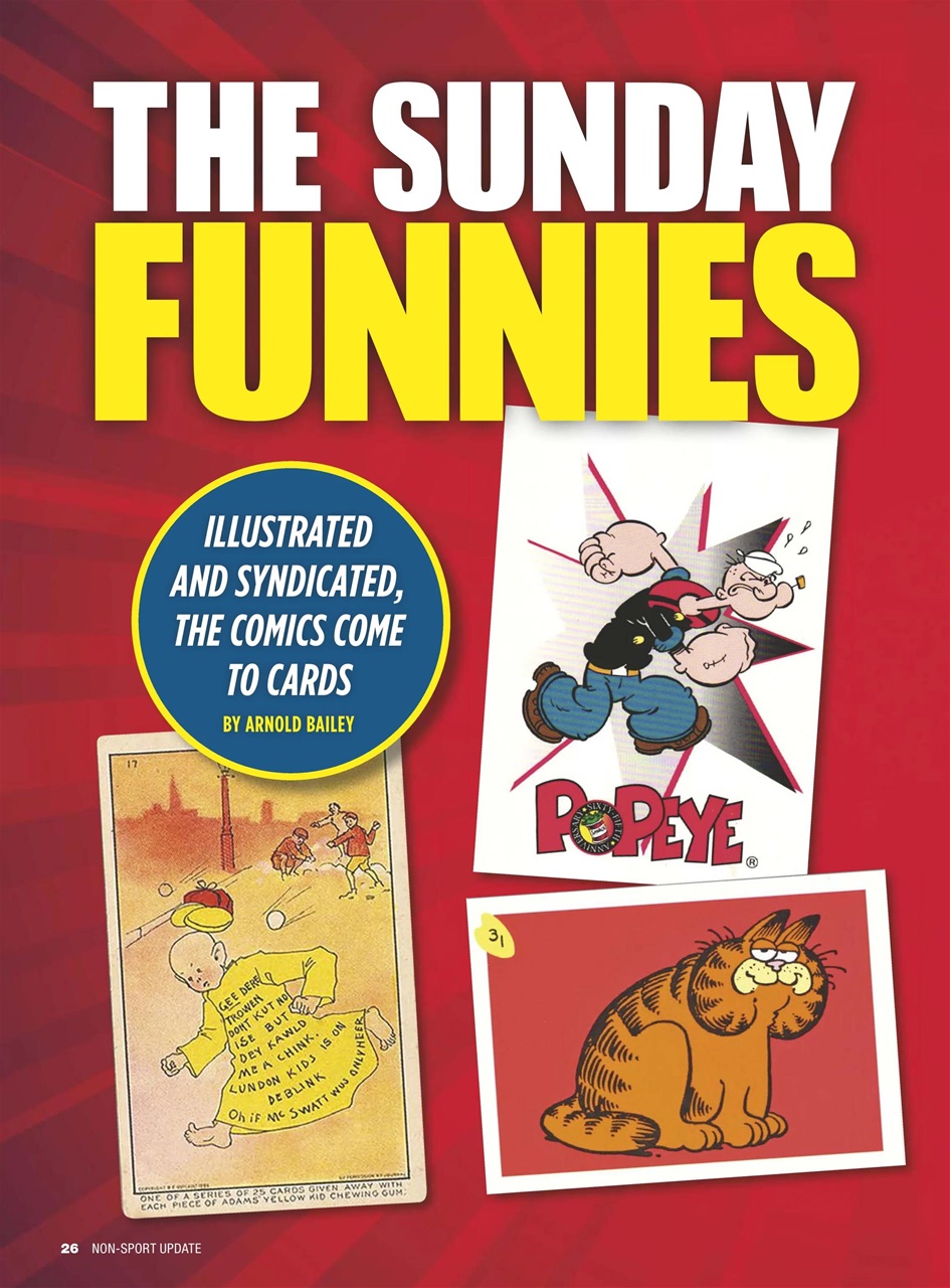 Non-Sport Update Magazine Preview Pages