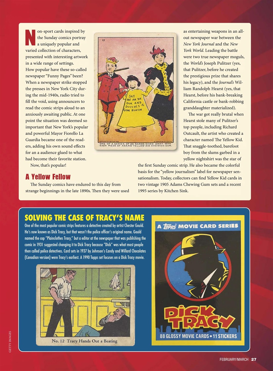 Non-Sport Update Magazine Preview Pages