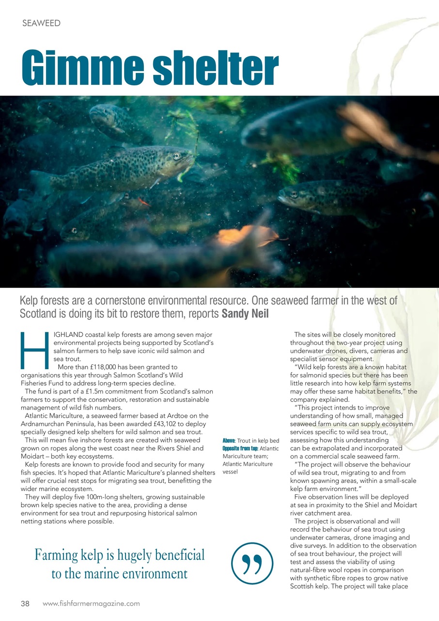 Fish Farmer Magazine Preview Pages