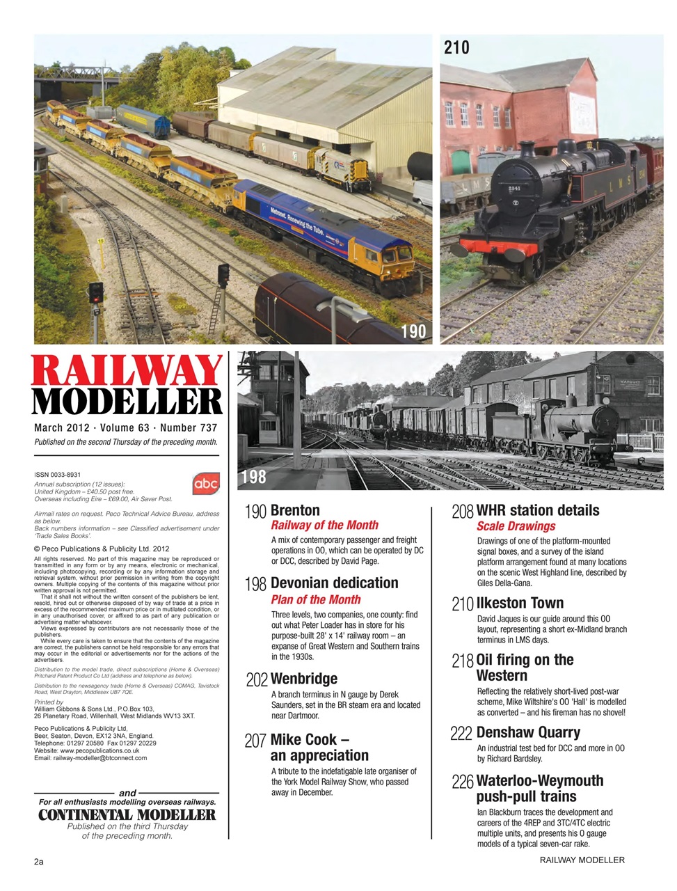 Railway Modeller Preview Pages