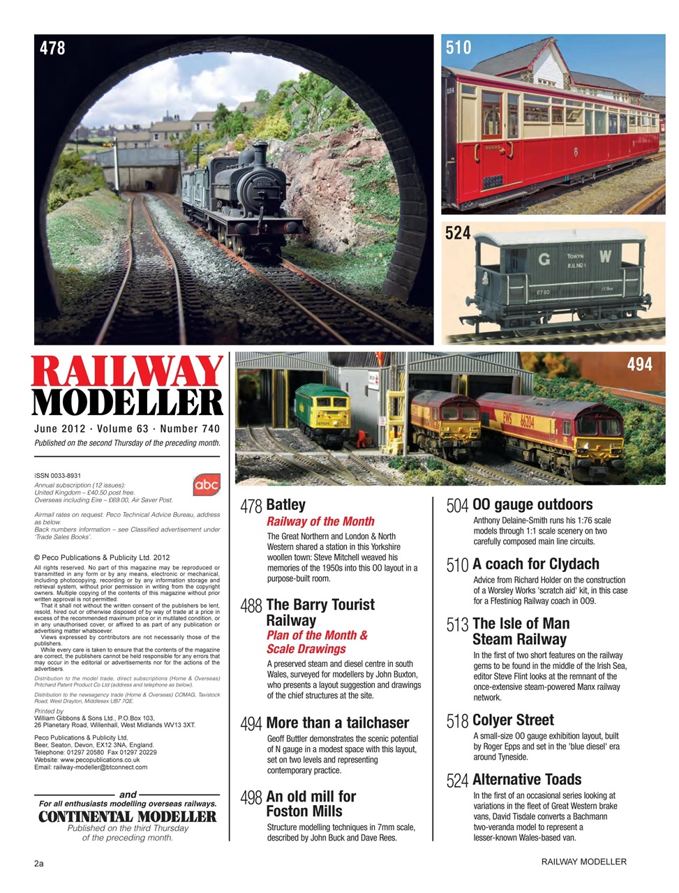 Railway Modeller Preview Pages