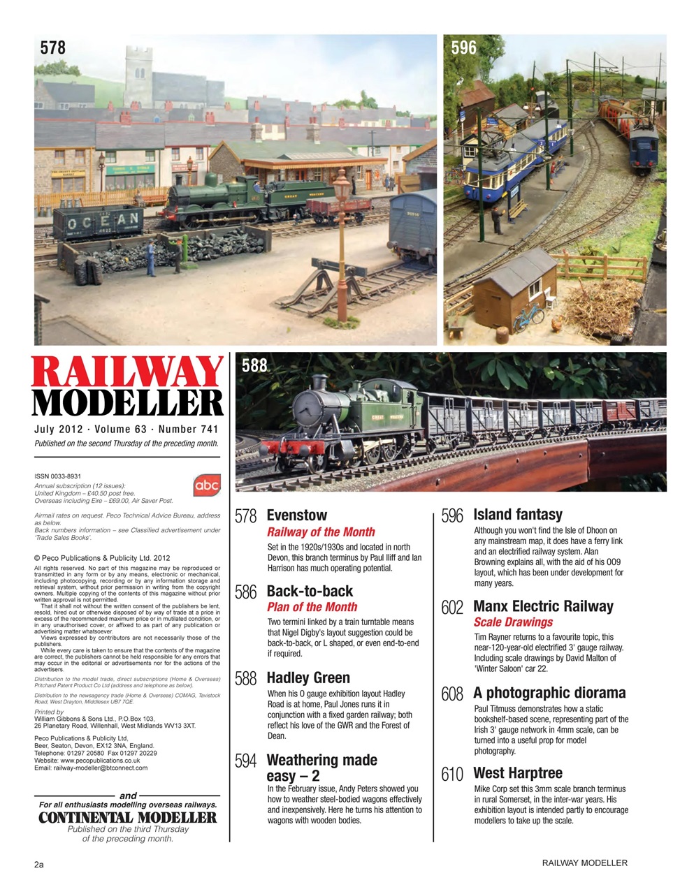 Railway Modeller Preview Pages