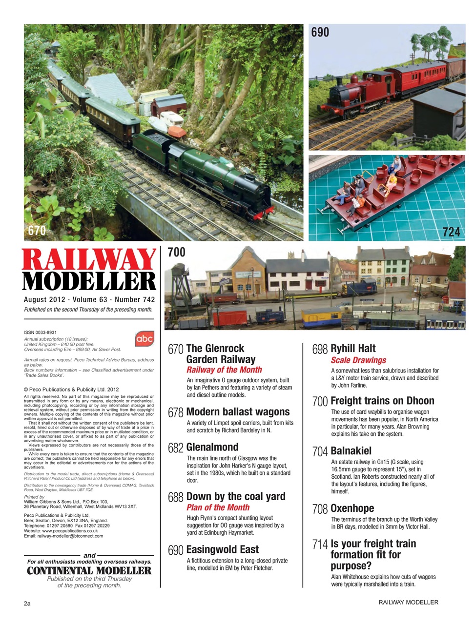 Railway Modeller Preview Pages