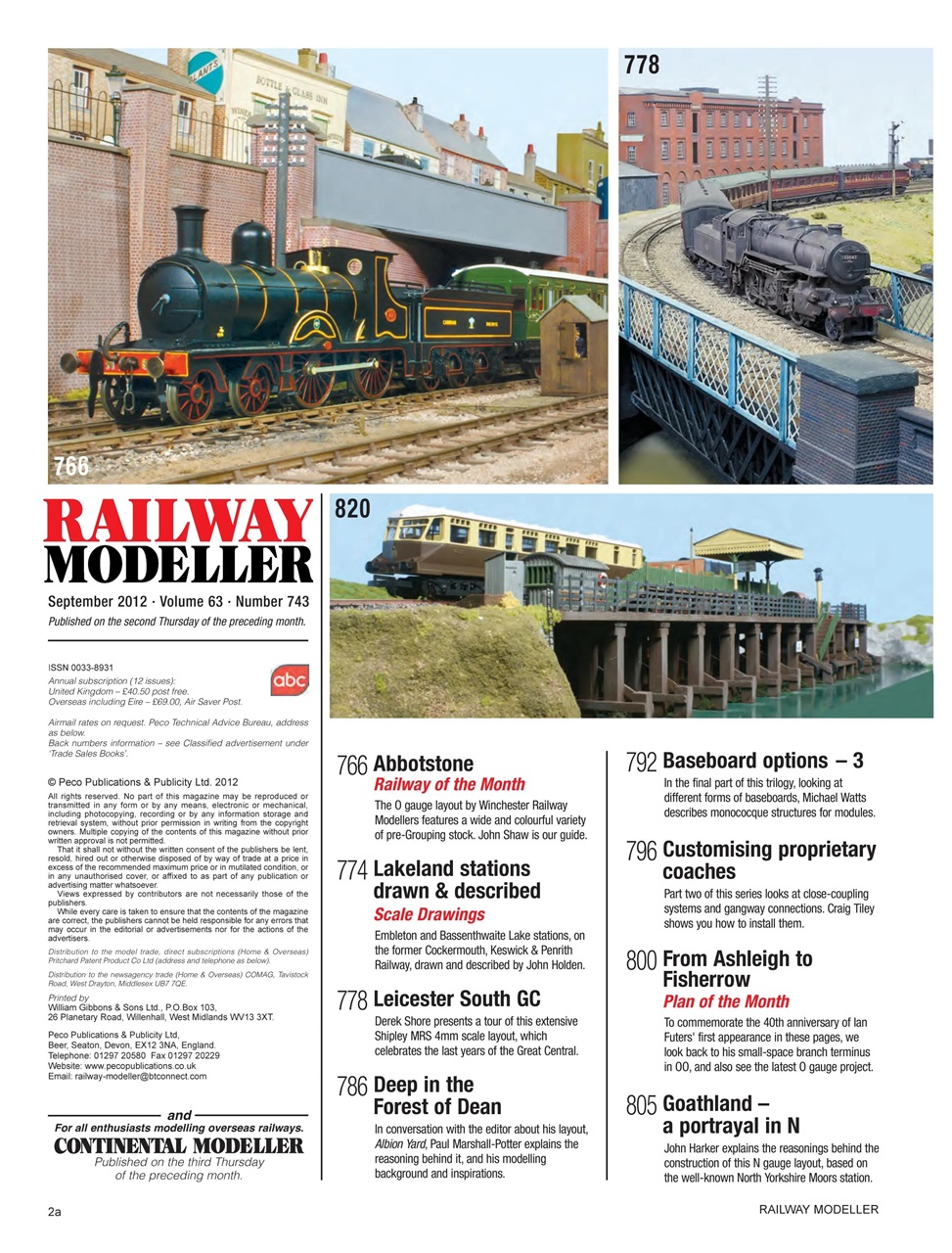 Railway Modeller Preview Pages